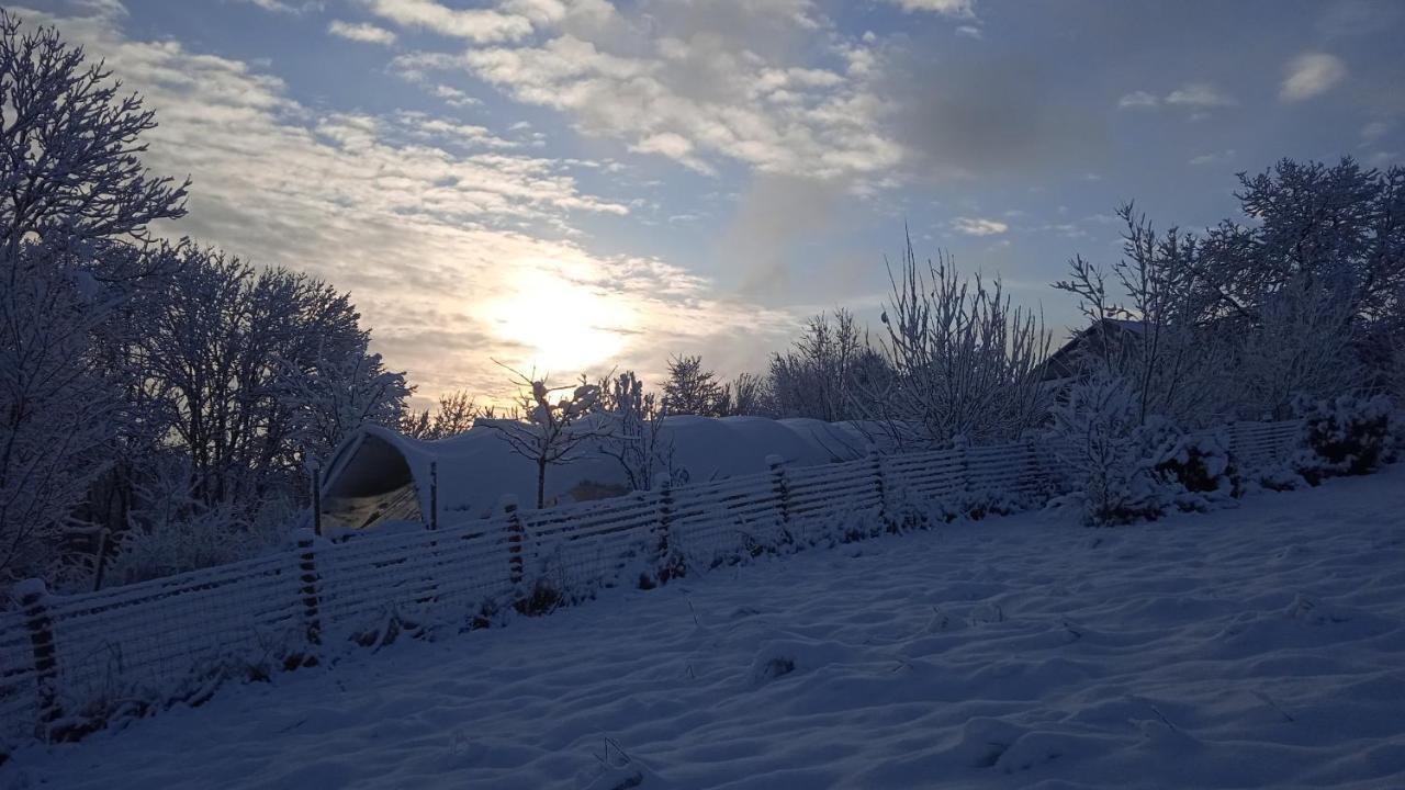 Les Jardins Des 3 Provinces- Gite Montcharvot Bagian luar foto